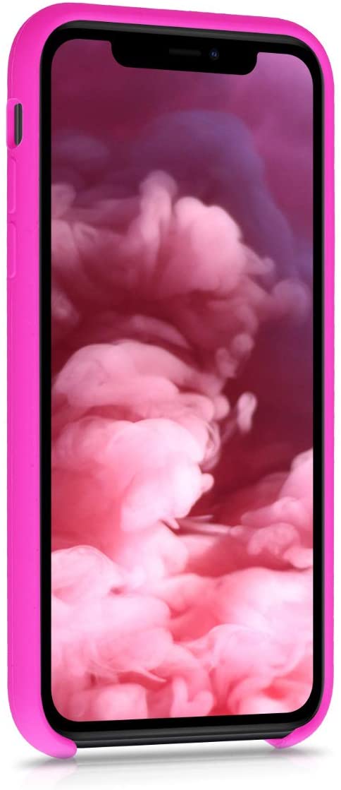 KW iPhone 11 Θήκη Σιλικόνης Rubber TPU - Fuchsia - 49724.135