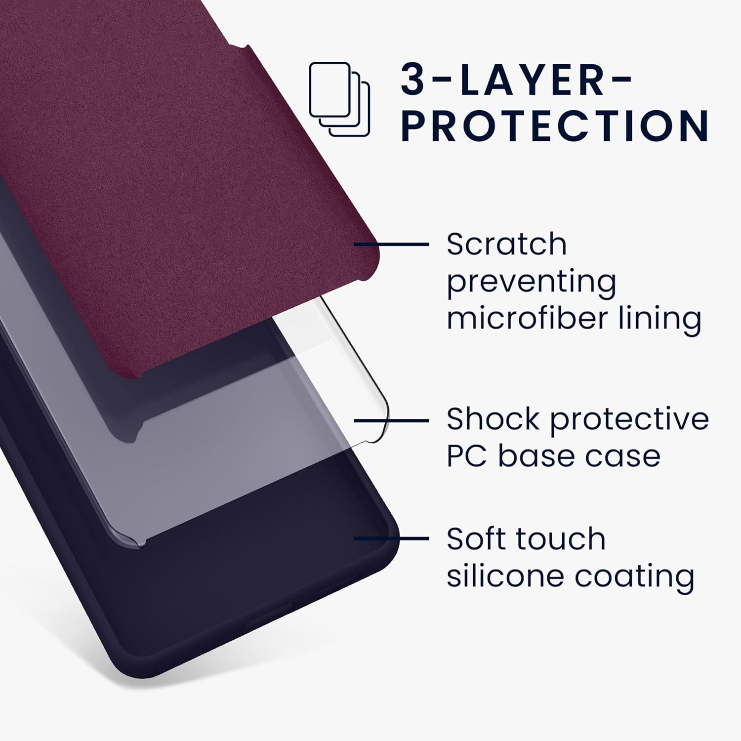 KW Xiaomi Redmi Note 13 Pro 5G / Poco X6 5G Θήκη Σιλικόνης Rubberized TPU - Deep Ocean