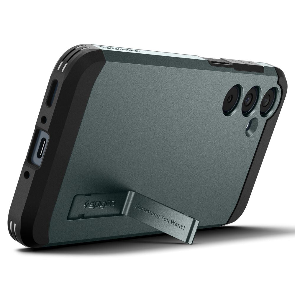 Spigen Samsung Galaxy A35 5G Tough Armor Σκληρή Θήκη - Abyss Green