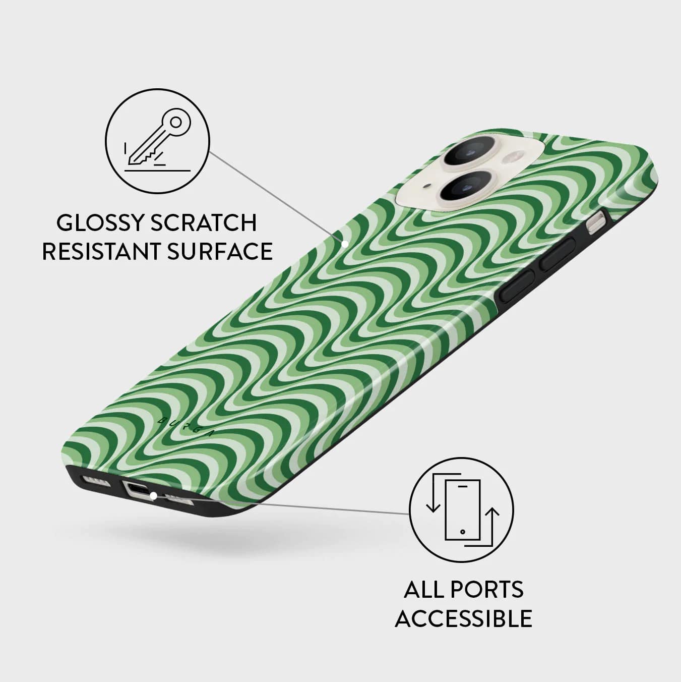 Burga iPhone 14 Plus Fashion Tough Σκληρή Θήκη - Perfect Harmony