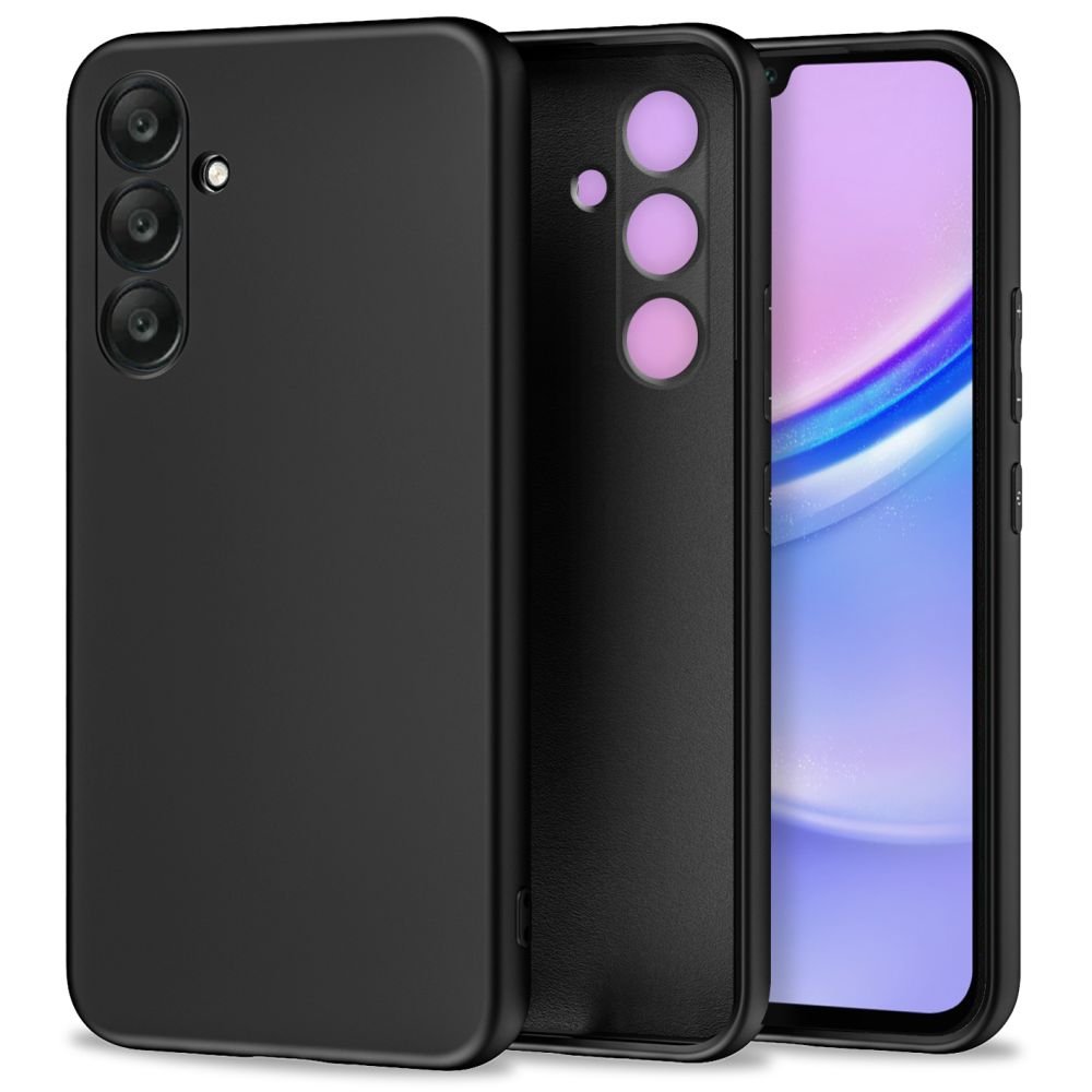 Tech - Protect Samsung Galaxy A15 4G / A15 5G Icon Θήκη Σιλικόνης Rubber TPU - Black