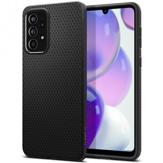 Spigen Samsung Galaxy A33 5G Liquid Air Θήκη Σιλικόνης - Matte Black