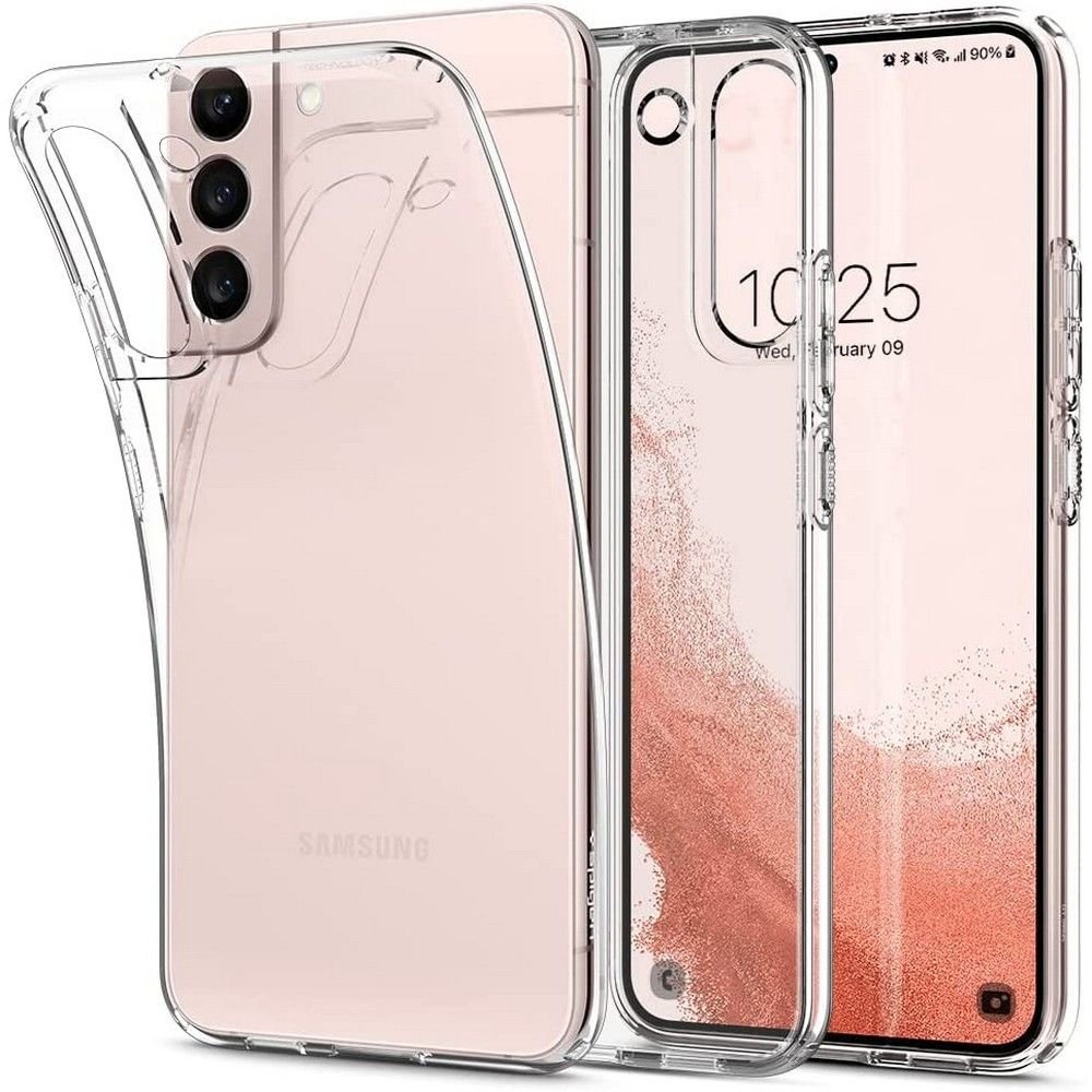 Spigen Samsung Galaxy S22 Plus Liquid Crystal Θήκη Σιλικόνης - Crystal Clear