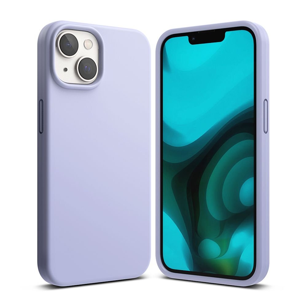 Ringke iPhone 14 Plus / iPhone 15 Plus Silicone Case Θήκη Σιλικόνης - Lavender