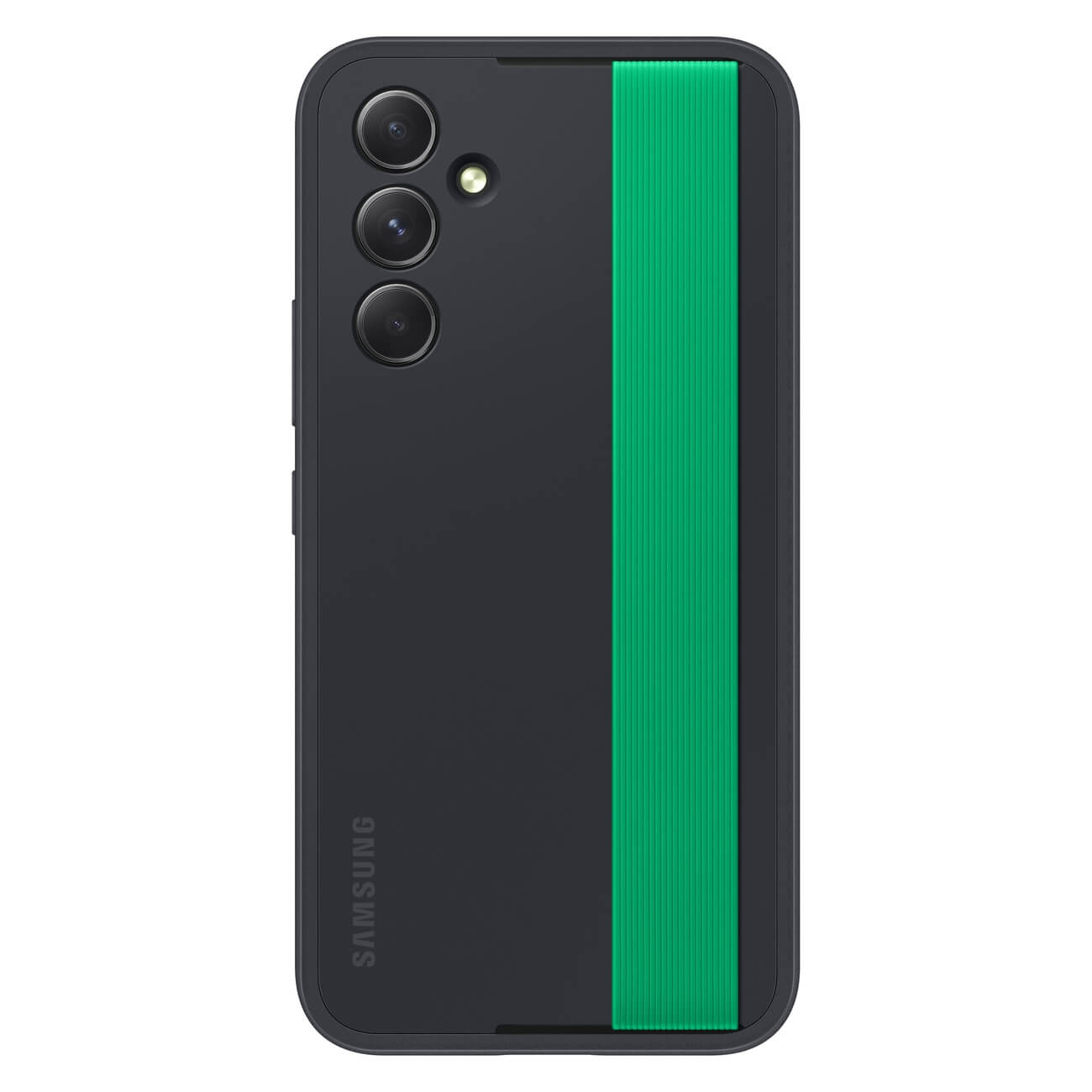 Samsung Haze Grip Samsung Galaxy A54 5G Θήκη Σιλικόνης με Αποσπώμενο Ιμάντα - Black - EF - XA546CBEGWW