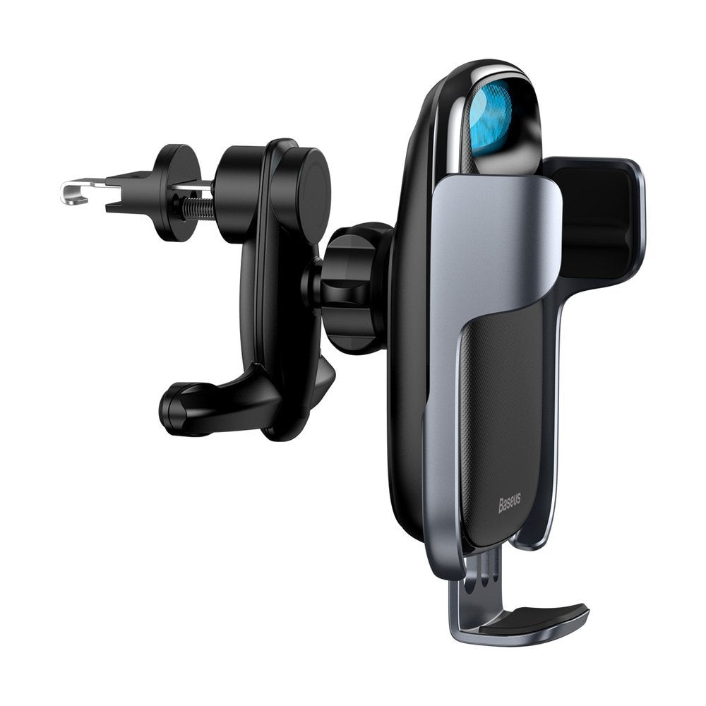 Baseus Milky Way Electric Bracket Universal Βάση Αυτοκινήτου Αεραγωγού με Ασύρματη Φόρτιση Qi Charge - Black - WXHW02 - 01