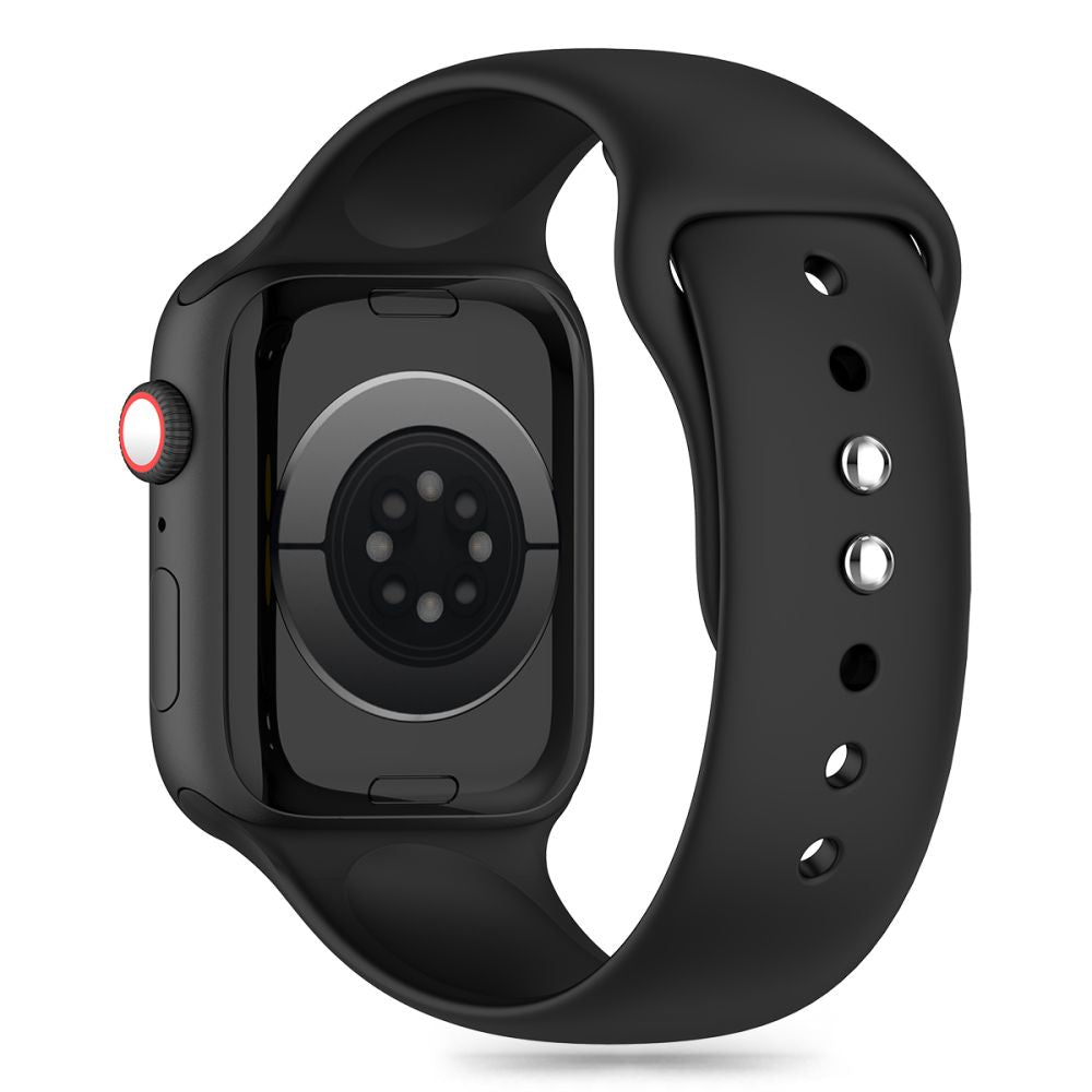 Tech - Protect Λουράκι Apple Watch 8/9/10/11 - SE (1/2/3) - Ultra (1/2/3) – 44/45/46/49mm Silicone Σιλικόνης - Black