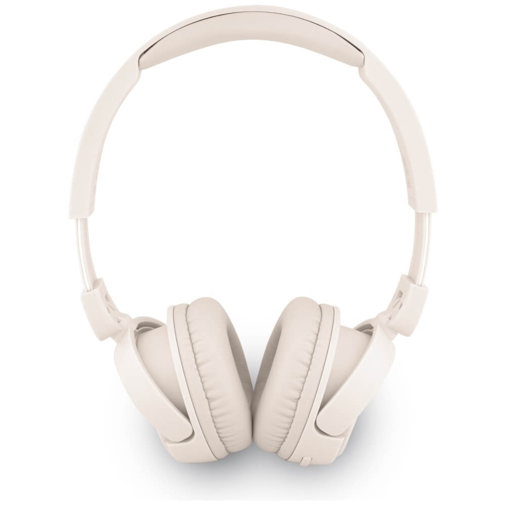 Guess Over - Ear Metal Logo Script - Ασύρματα Bluetooth Ακουστικά - Beige