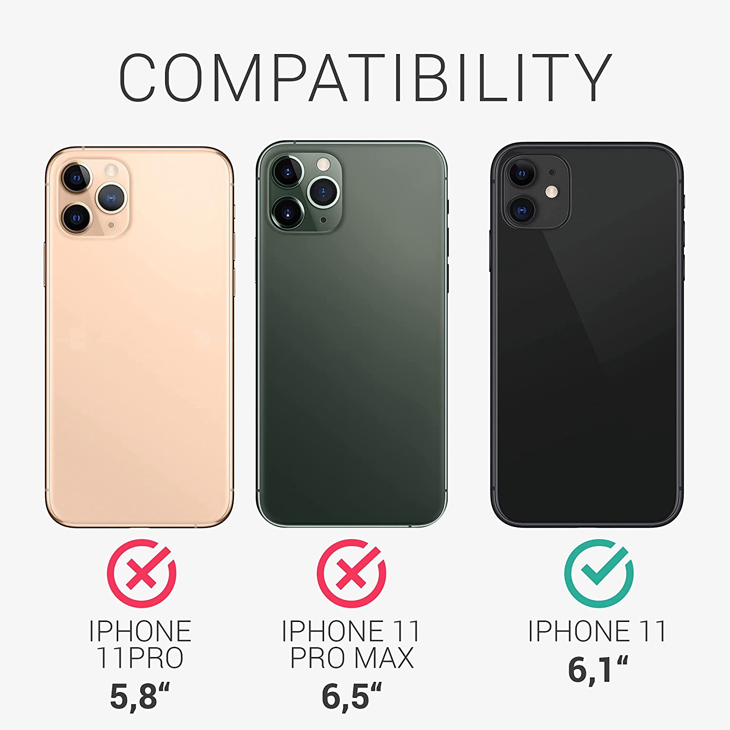 KW iPhone 11 Θήκη Σιλικόνης Rubber TPU - Siesta - 49724.219