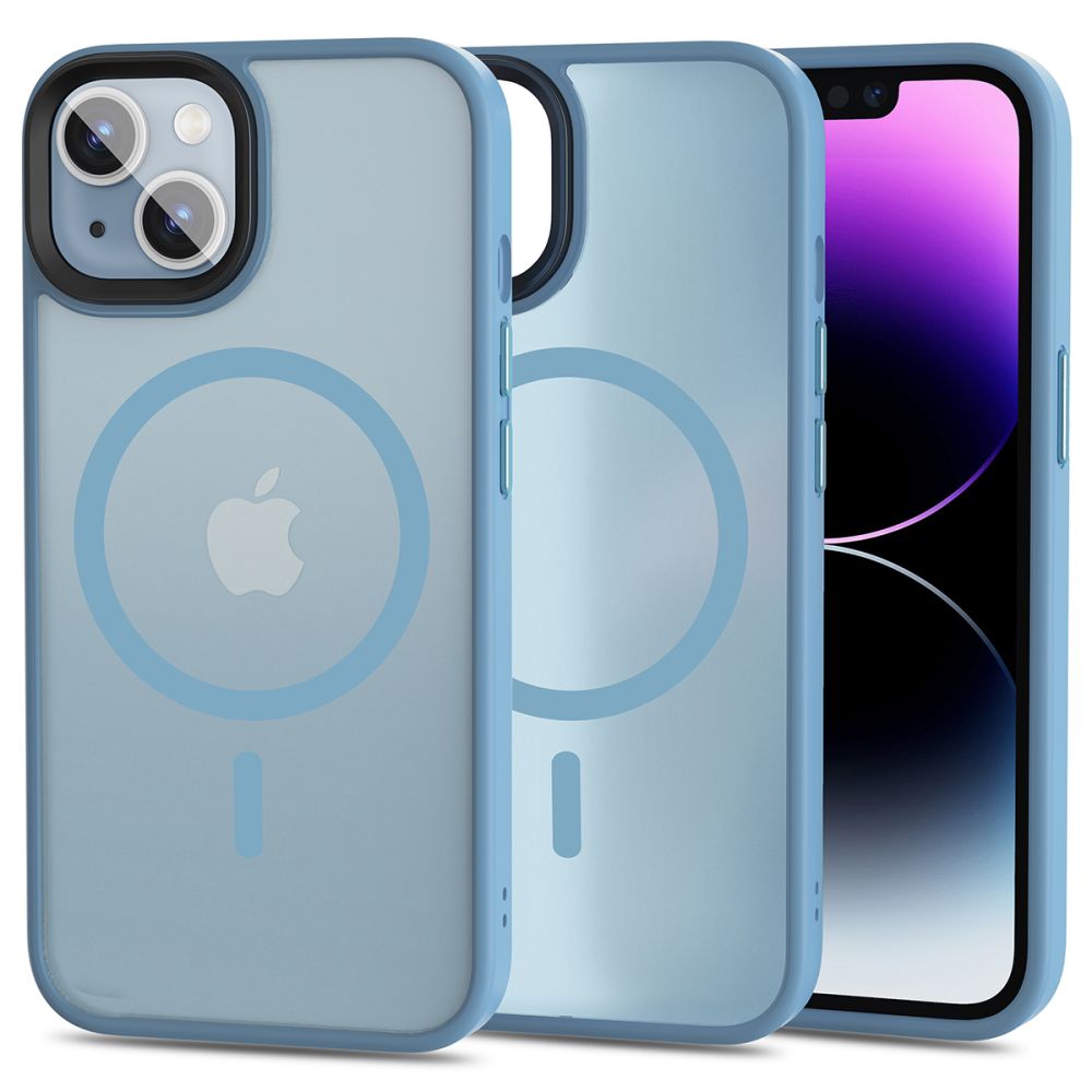 Tech - Protect iPhone 14 MagMat Σκληρή Θήκη με Πλαίσιο Σιλικόνης και MagSafe - Sierra Blue