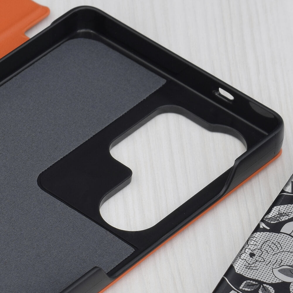 Techsuit Samsung Galaxy S25 Ultra - eFold Series - Θήκη Βιβλίο - Orange