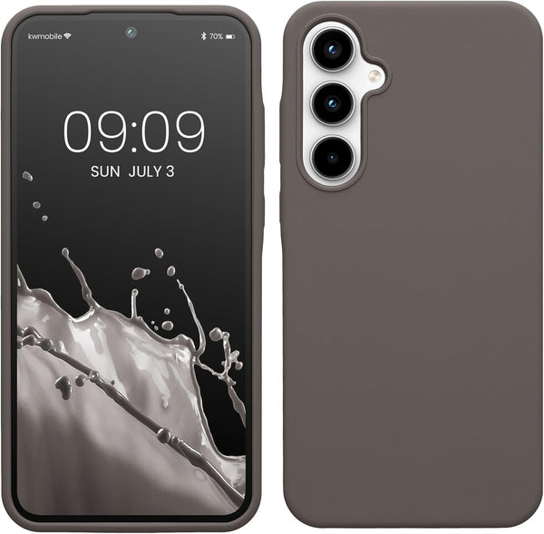 KW Samsung Galaxy A35 5G Θήκη Σιλικόνης Rubberized TPU - Stone Dust