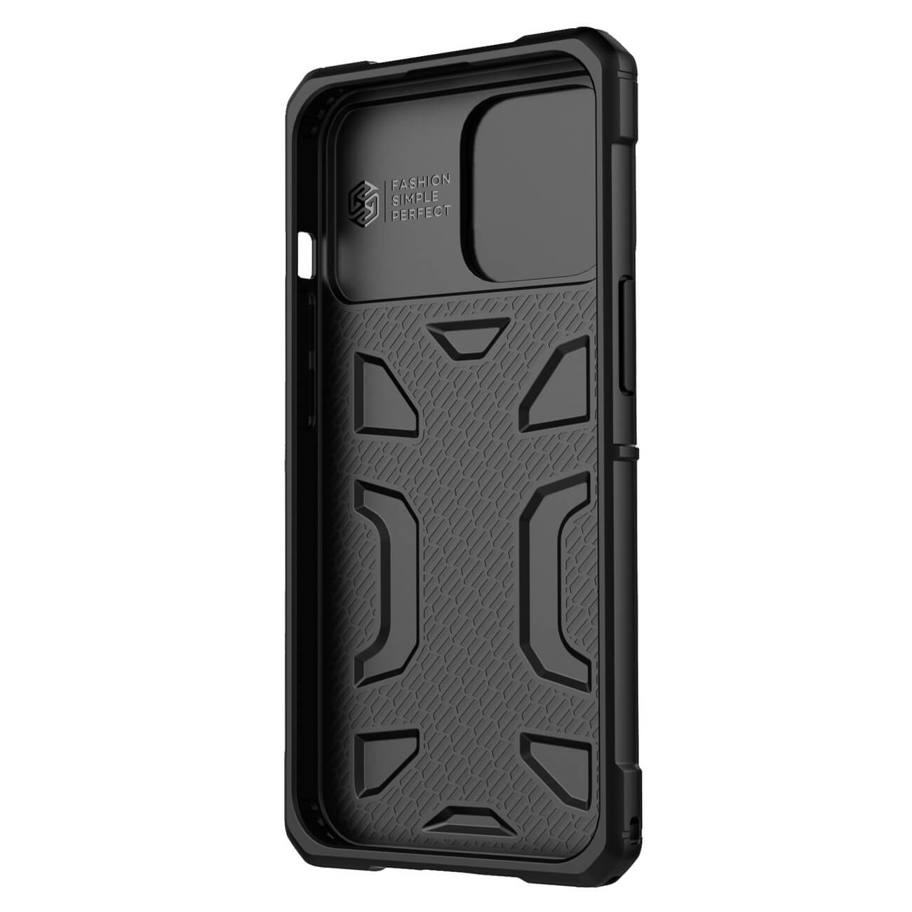 Nillkin iPhone 13 Pro Max Armored Case with Camera Cover Σκληρή Θήκη με Κάλυμμα για την Κάμερα - Black