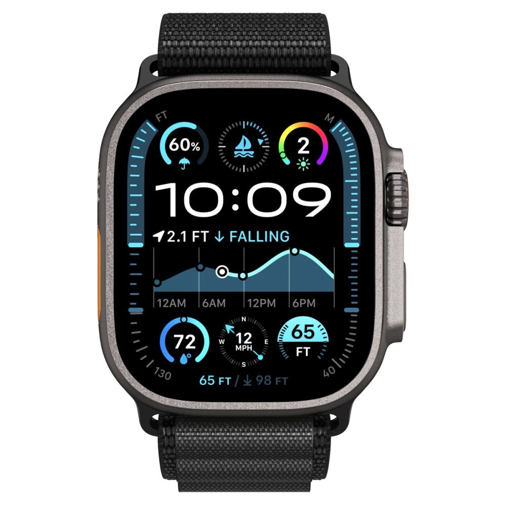 Spigen Λουράκι Apple Watch 8/9/10/11 - SE (1/2/3) - Ultra (1/2/3) – 44/45/46/49mm - WBF1 - Black
