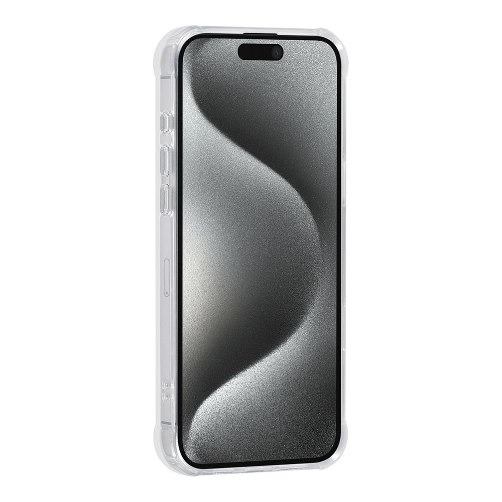 Tuniq iPhone 16 Pro Max Θήκη Σιλικόνης με Ενισχυμένες Γωνίες - Διάφανη