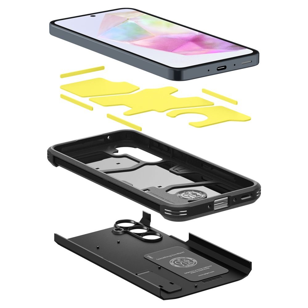 Spigen Samsung Galaxy A35 5G Tough Armor Σκληρή Θήκη - Black
