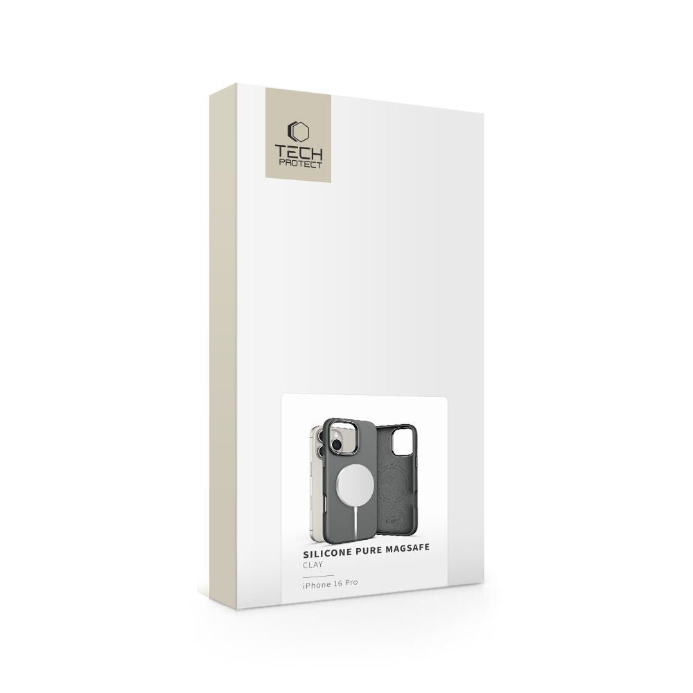 Tech - Protect iPhone 16 Pro Silicone Pure Θήκη Σιλικόνης TPU με MagSafe - Clay