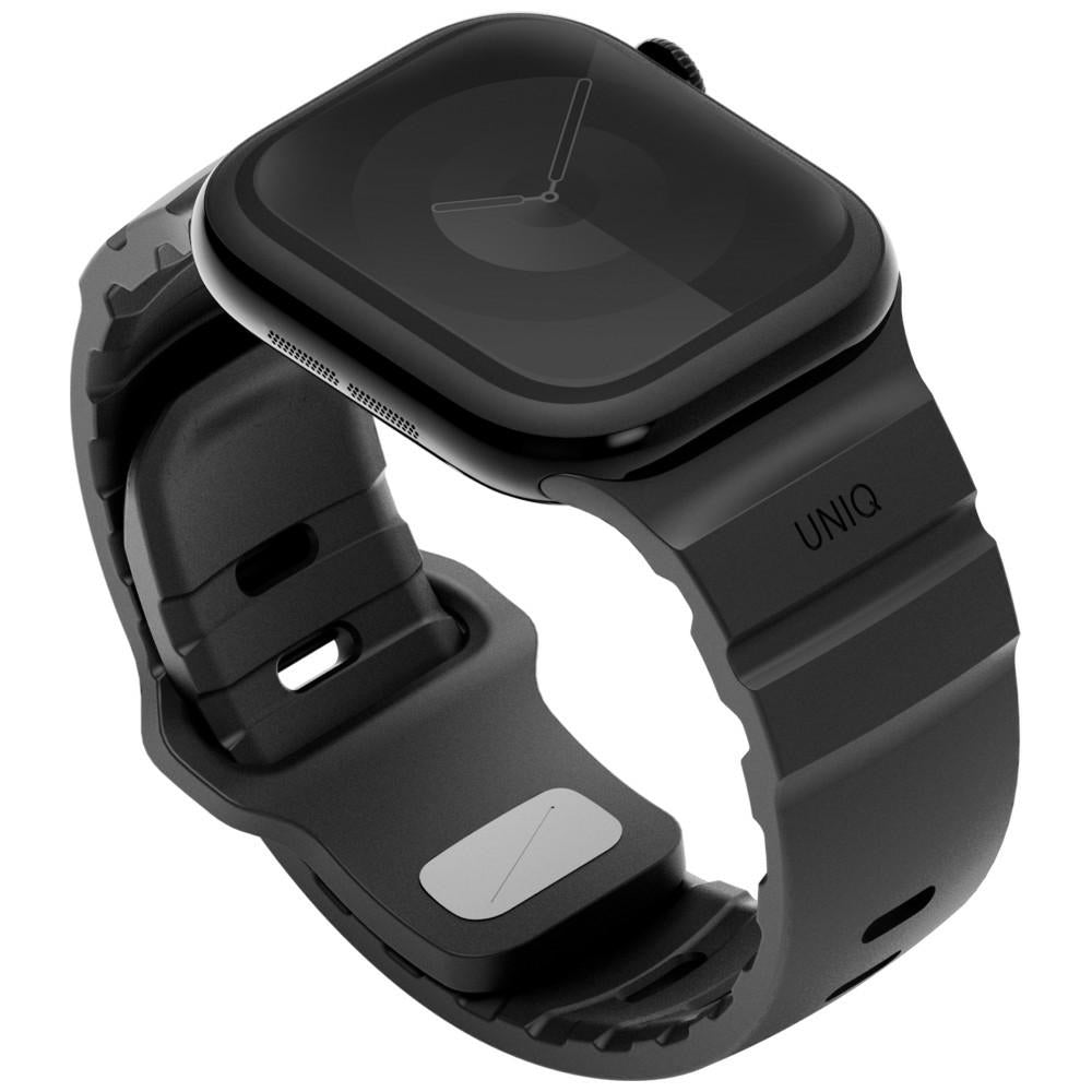 Uniq Λουράκι Apple Watch 8/9/10/11/12 - SE (1/2/3) - 40/41/42mm Σιλικόνης - Alton - Black
