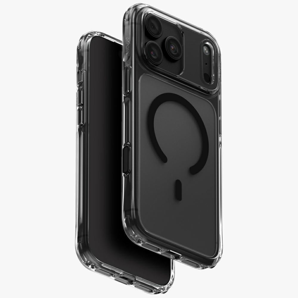 Uniq iPhone 18 Pro Max / iPhone 17 Pro Max - Σκληρή Θήκη με Πλαίσιο Σιλικόνης και Magsafe - LifePro Xtreme - Smoke