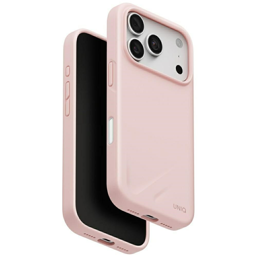 Uniq iPhone 18 Pro / iPhone 17 Pro - Θήκη Σιλικόνης MagSafe - Lino Magclick Charging - Pale Rose