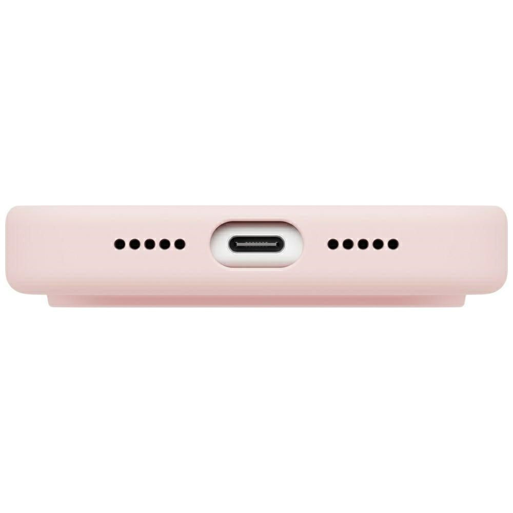 Uniq iPhone 18 Pro / iPhone 17 Pro - Θήκη Σιλικόνης MagSafe - Lino Magclick Charging - Pale Rose