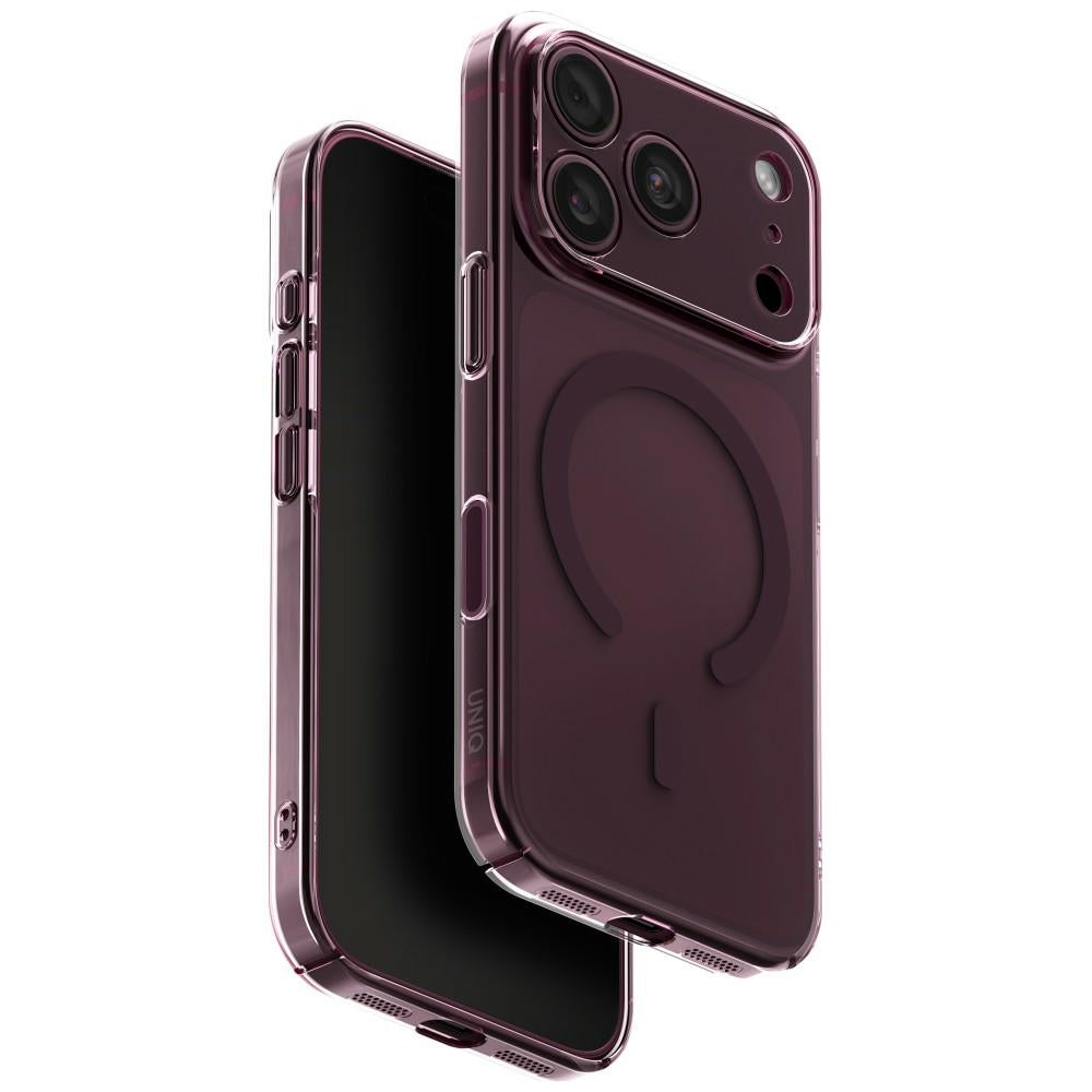 Uniq iPhone 18 Pro / iPhone 17 Pro - Σκληρή Θήκη με MagSafe - Airsuit MagClick - Burgundy