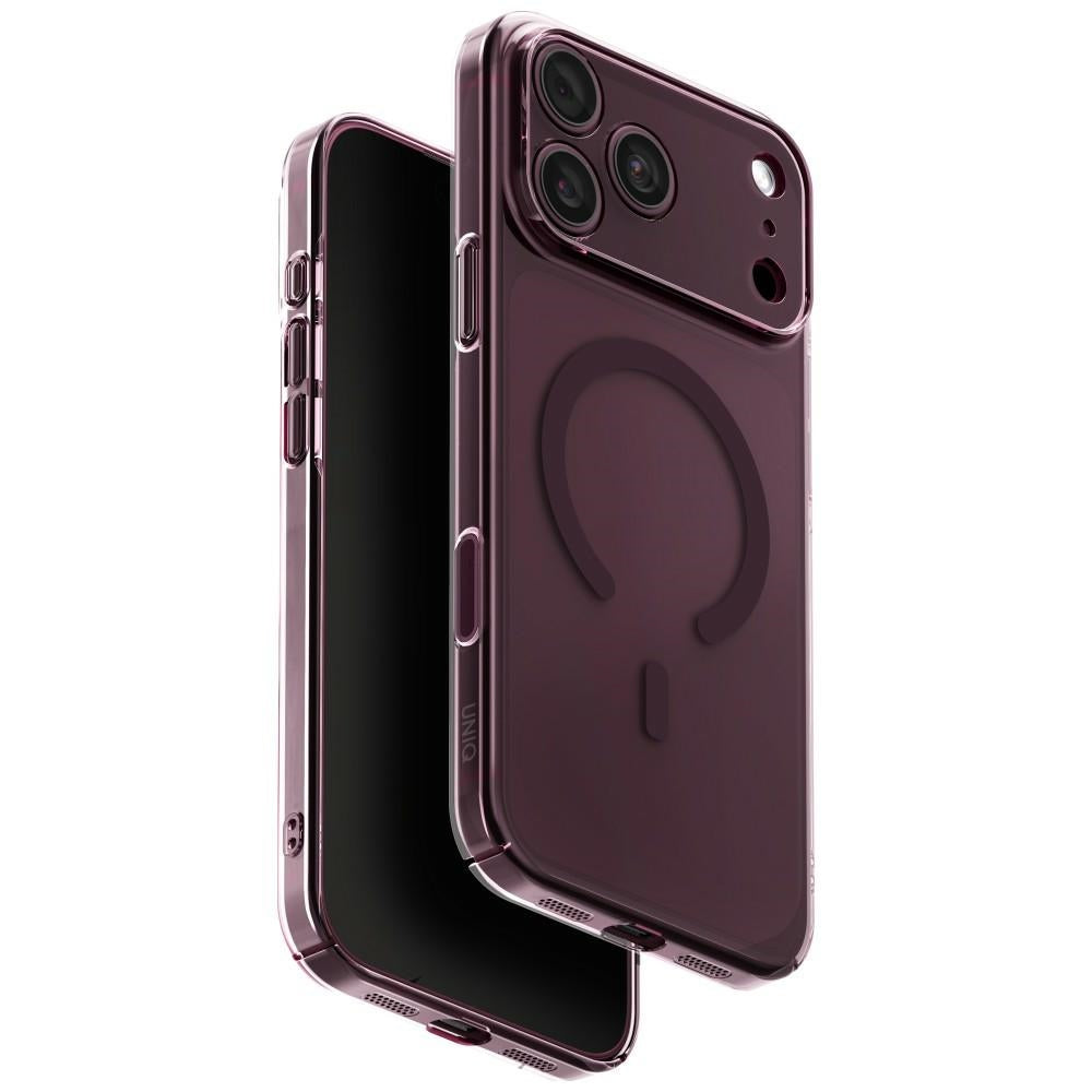 Uniq iPhone 18 Pro Max / iPhone 17 Pro Max - Σκληρή Θήκη με MagSafe - Airsuit MagClick - Burgundy
