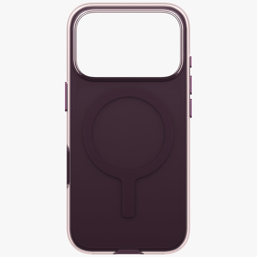 Uniq iPhone 18 Pro / iPhone 17 Pro - Σκληρή Θήκη με Πλαίσιο Σιλικόνης και MagSafe - Clario MagClick - Purple