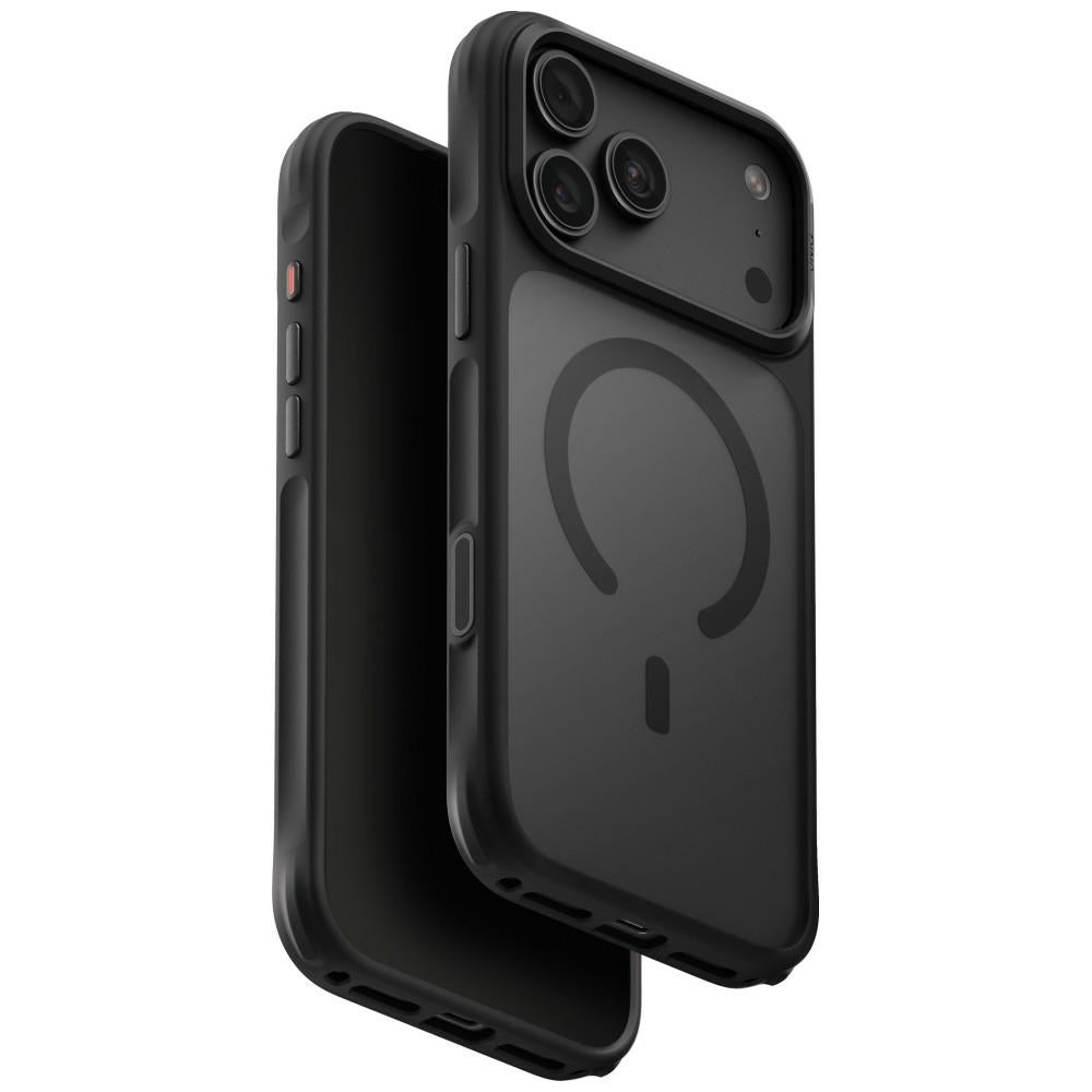 Uniq iPhone 18 Pro Max / iPhone 17 Pro Max - Σκληρή Θήκη με Πλαίσιο Σιλικόνης και MagSafe - Veren MagClick - Black