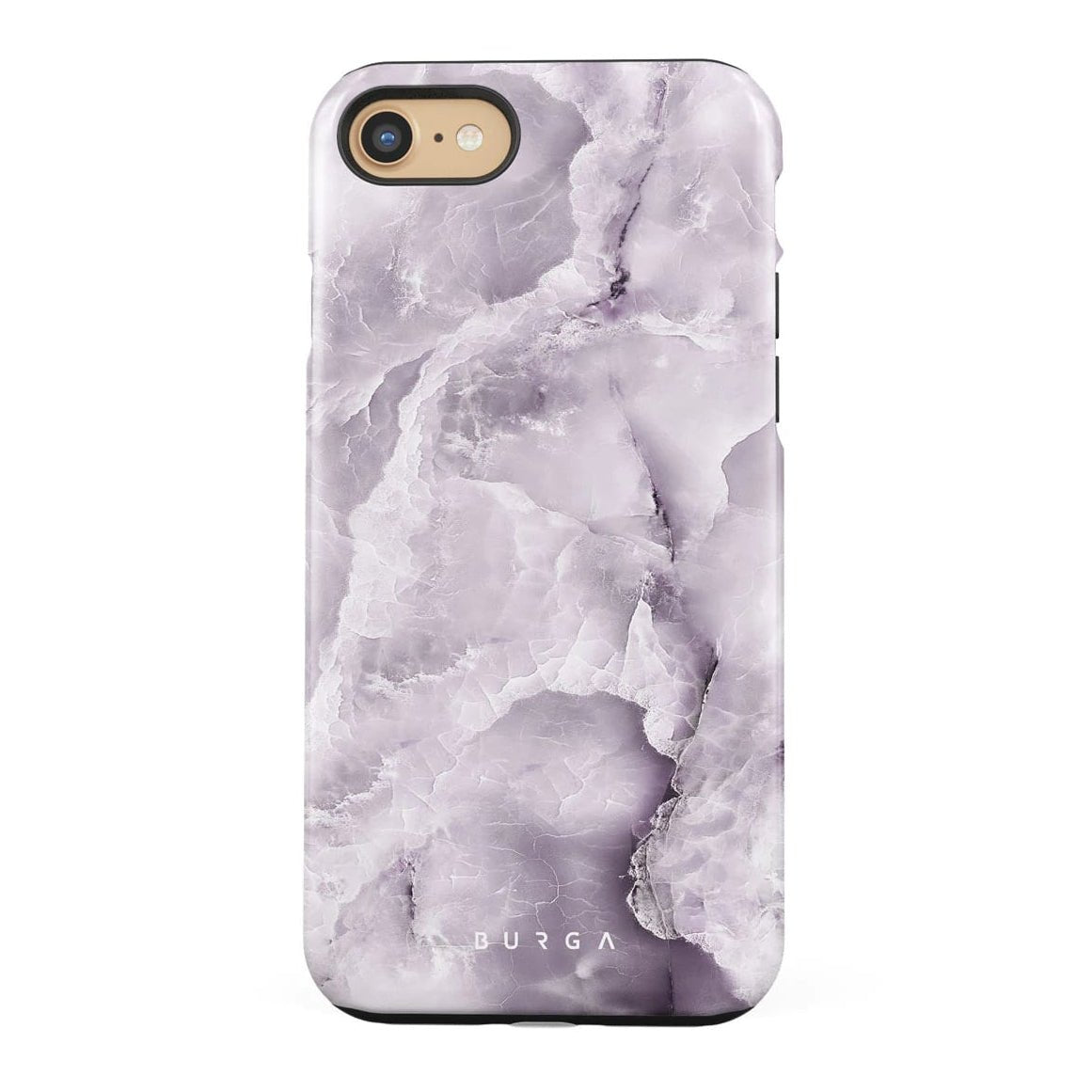 Burga iPhone SE 2022 / SE 2020 / 7 / 8 Fashion Tough Σκληρή Θήκη - Black Currant