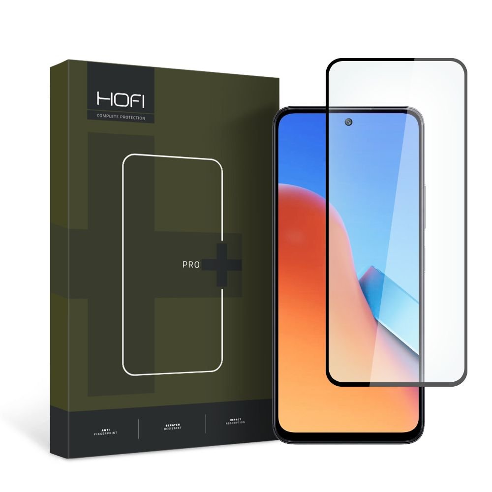 Hofi Xiaomi Redmi 12 4G Glass Pro+ 0.3mm 2.5D 9H Full Screen Tempered Glass Αντιχαρακτικό Γυαλί Οθόνης - Black