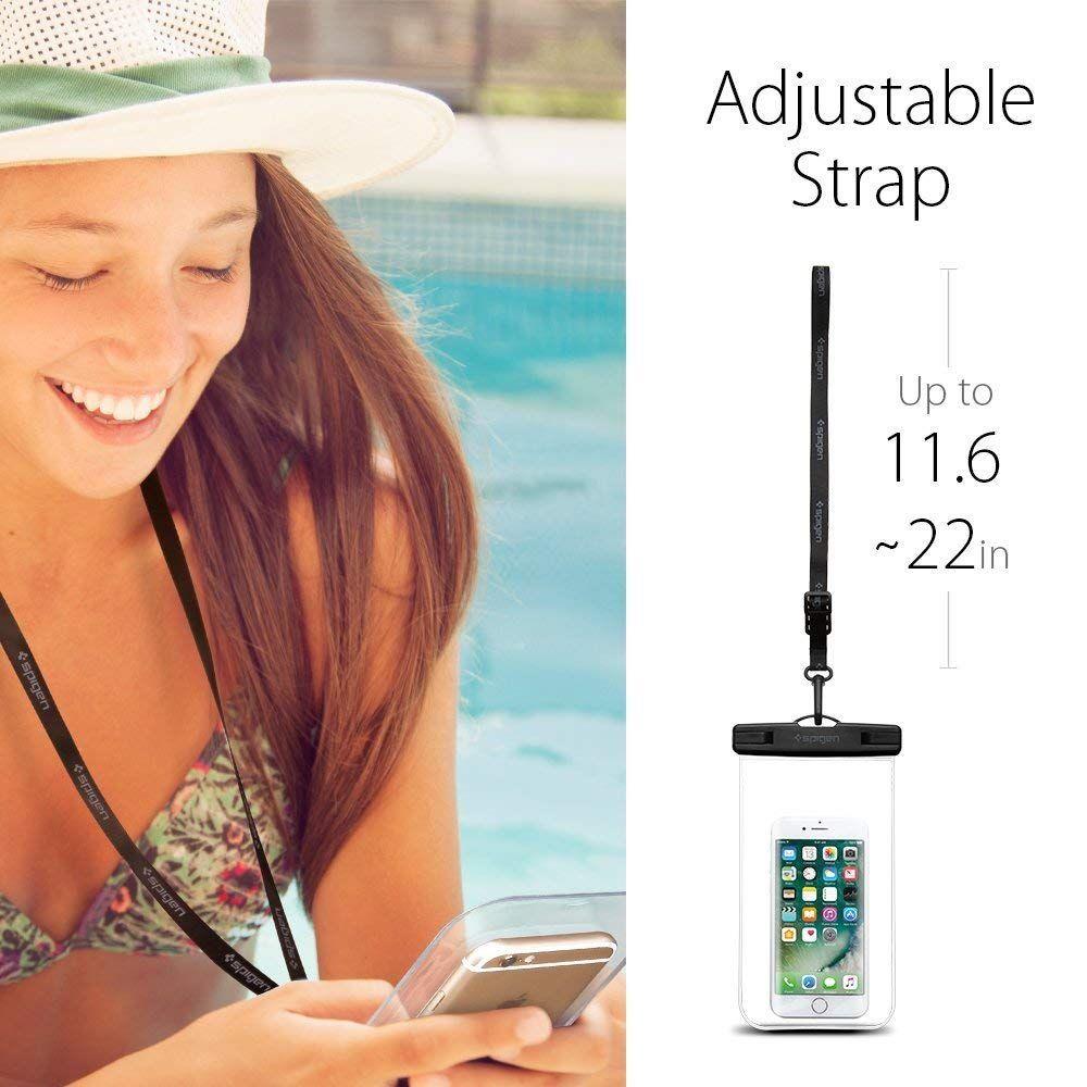 Spigen A600 Universal Αδιάβροχη Θήκη για Smartphones 6.7'' - Clear