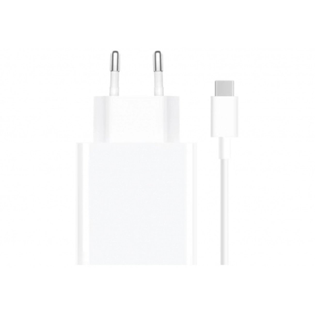 Xiaomi Travel Charger Combo 67W - Οικιακός Φορτιστής Γρήγορης Φόρτισης με Θύρα USB και Καλώδιο USB to Type - C - White - BHR6035EU