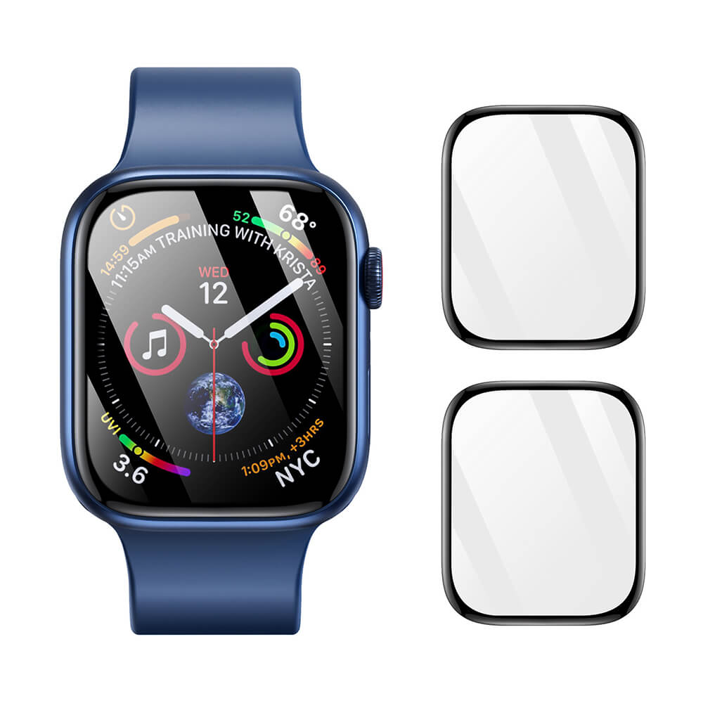 Dux Ducis Προστασία Οθόνης Apple Watch 10/11 - 42mm - Pmma Screen Protector Series Αντιχαρακτικό Γυαλί Οθόνης - 2 Τεμάχια - Black