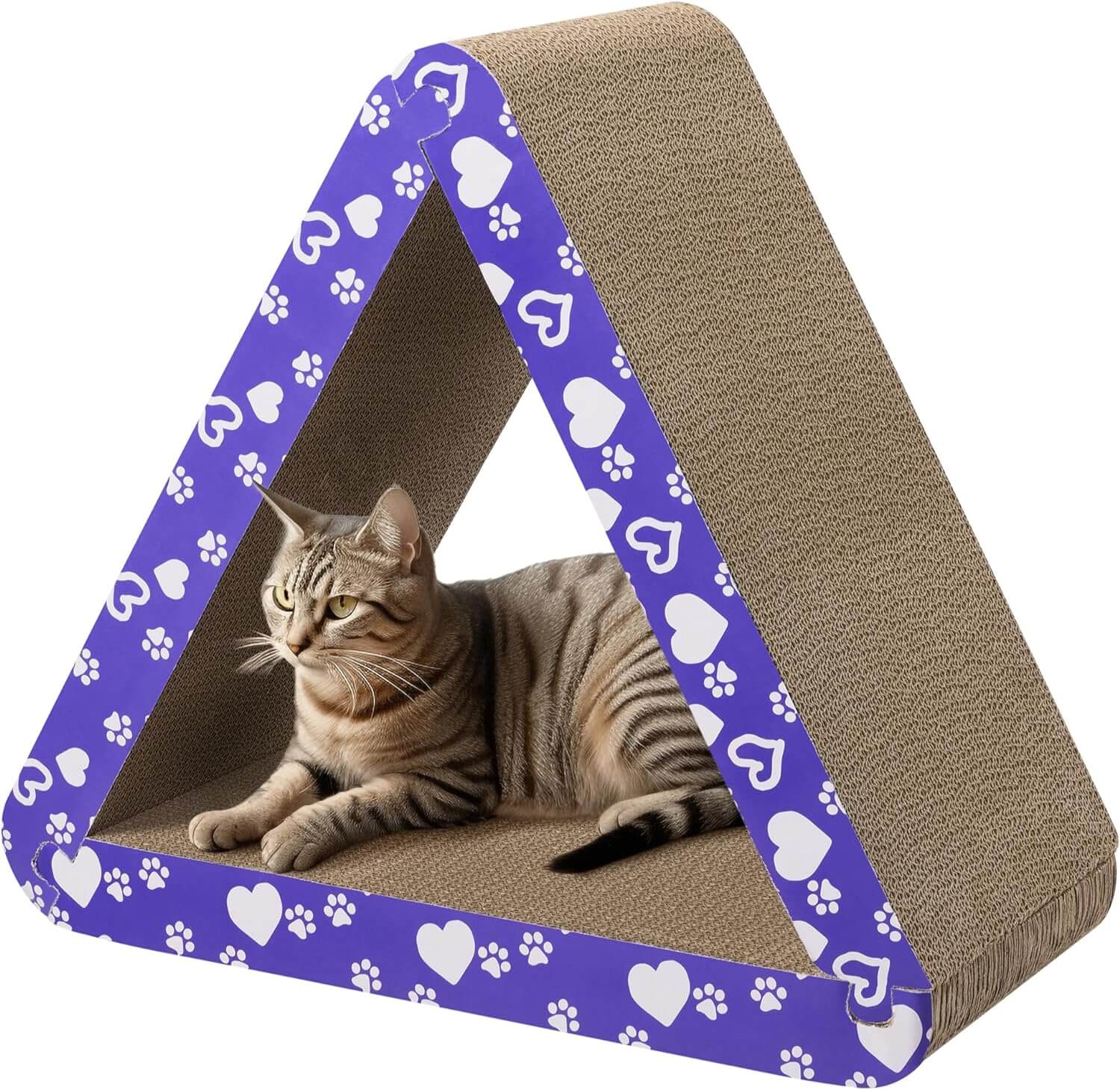 Navaris 3 - σε - 1 Πολυμορφικό Ονυχοδρόμιο για Γάτες - 51 x 25 x 45 cm - Brown - NAV000025ZF001C