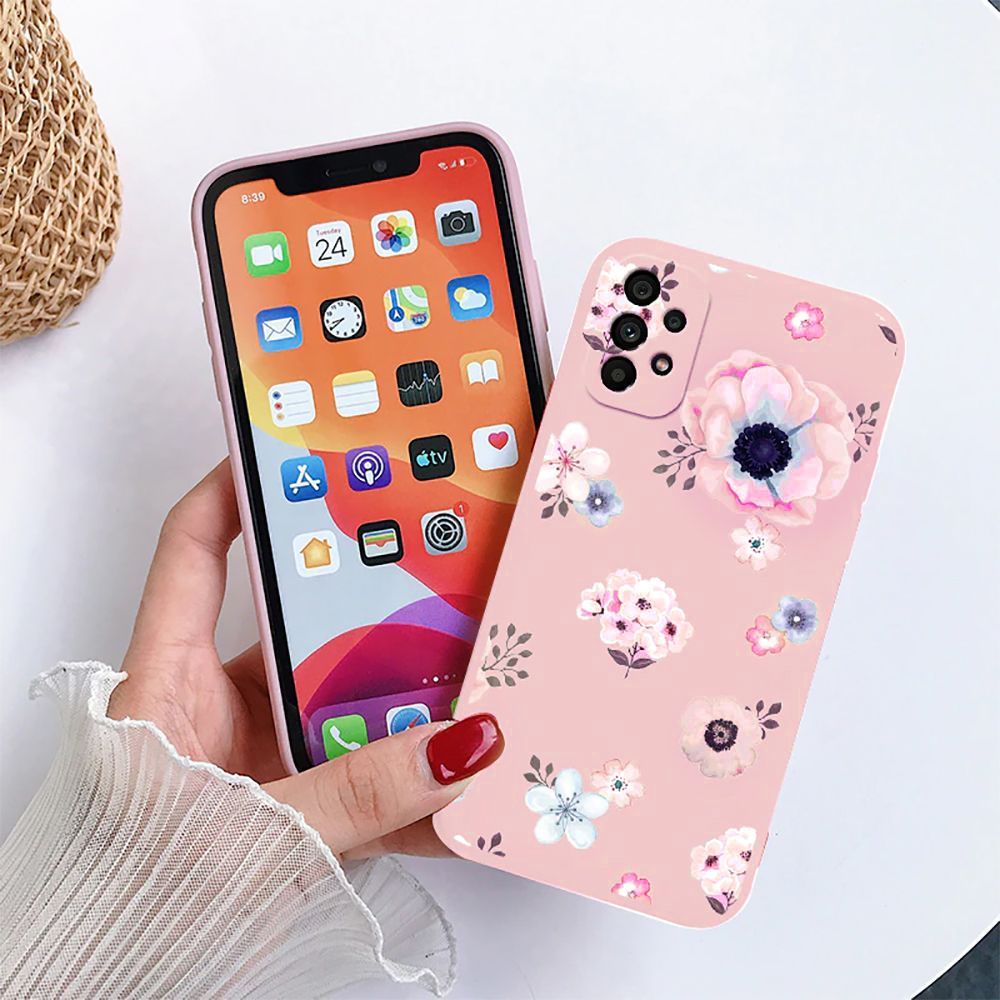 Tech - Protect Mood Samsung Galaxy A53 5G Θήκη Σιλικόνης TPU - Bloom Pink