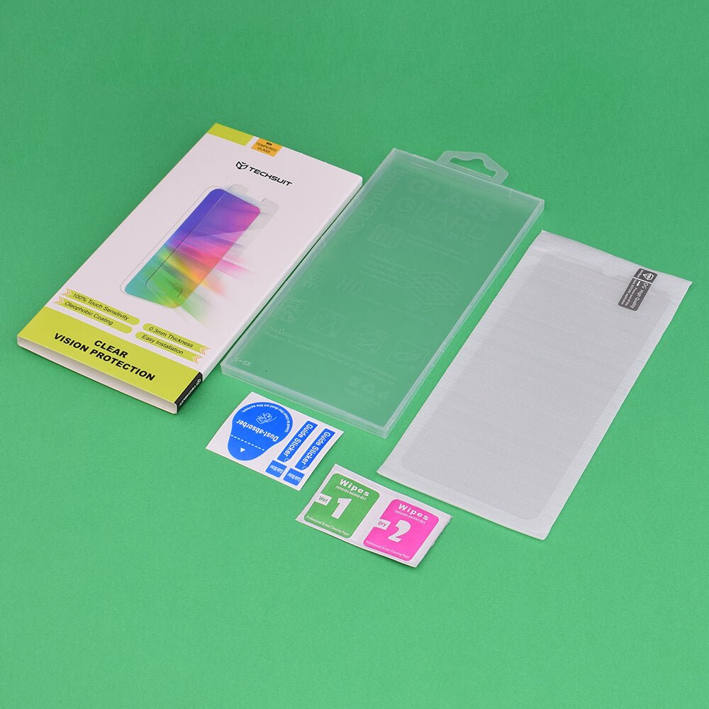 Techsuit Samsung Galaxy S25 Plus - Clear Vision - Προστασία Οθόνης με Αντιχαρακτικό Γυαλί - Case Friendly - Διάφανο