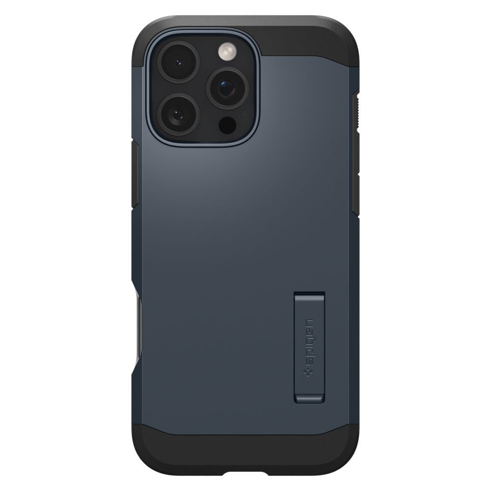 Spigen iPhone 16 Pro Tough Armor Mag Σκληρή Θήκη με MagSafe - Metal Slate