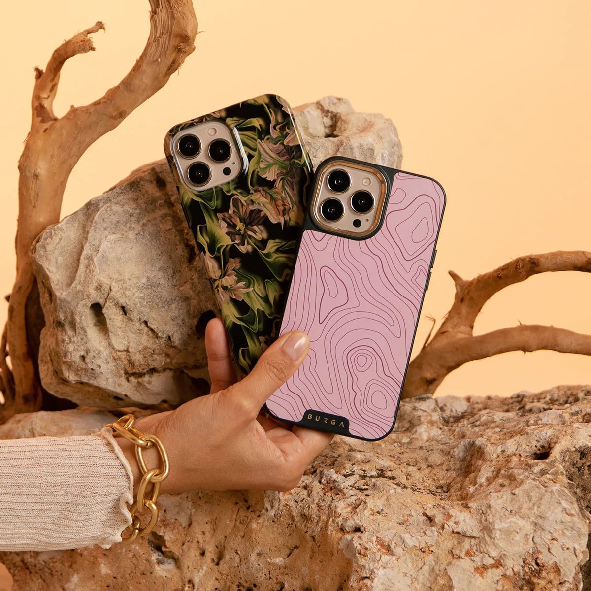 Burga iPhone 14 Plus Fashion Tough Σκληρή Θήκη - Subtropical
