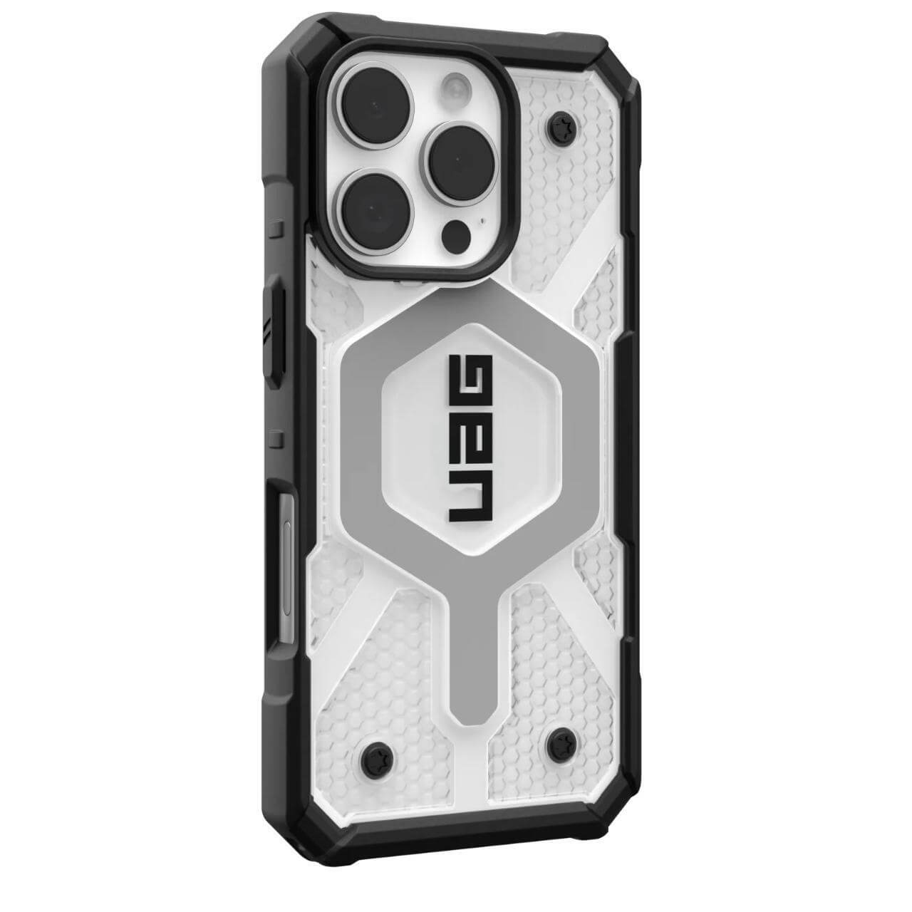 UAG iPhone 16 Pro Pathfinder Clear MagSafe Σκληρή Θήκη με MagSafe - Ice