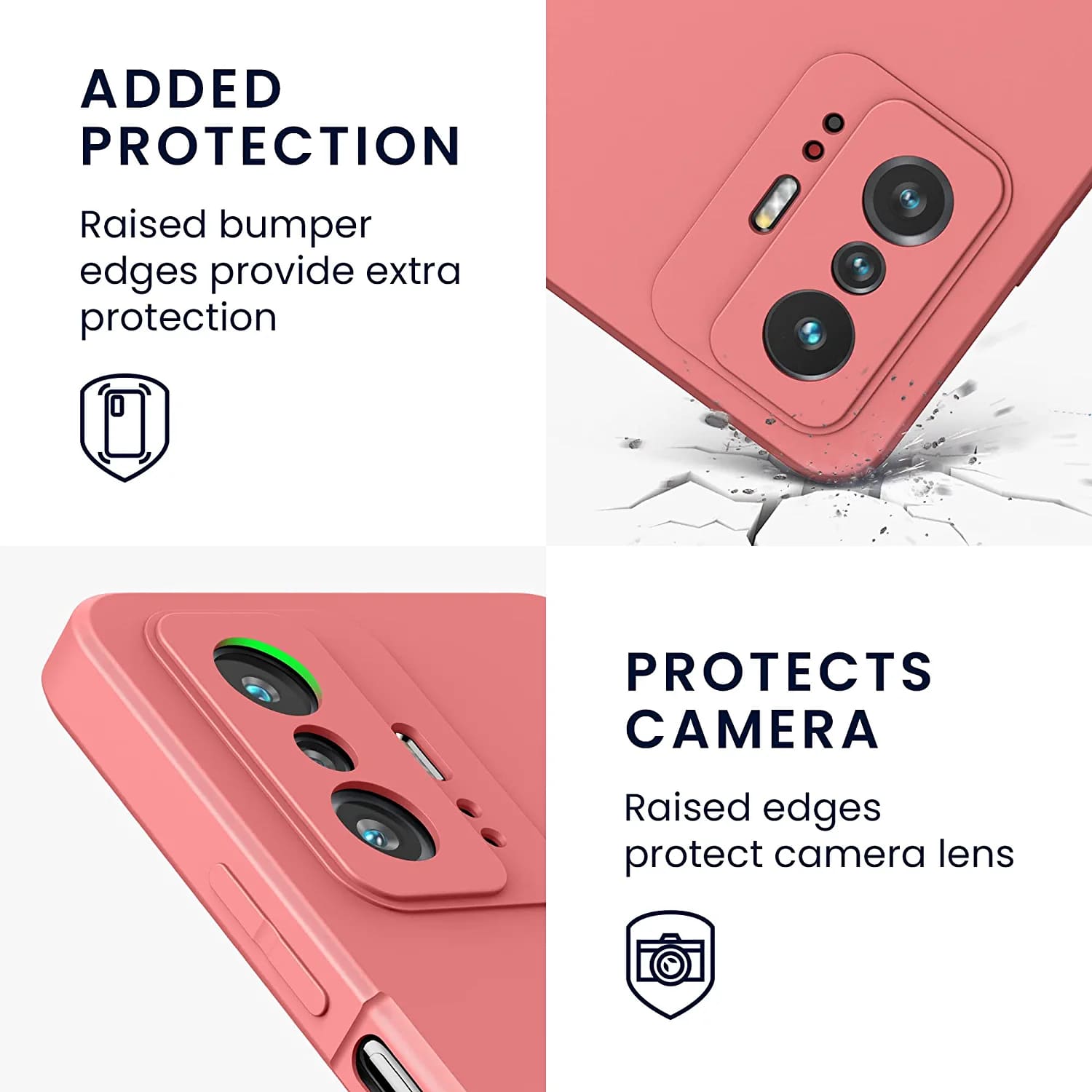 KW Xiaomi 11T / 11T Pro Θήκη Σιλικόνης Rubberized TPU - Dolce Vita - 56573.219