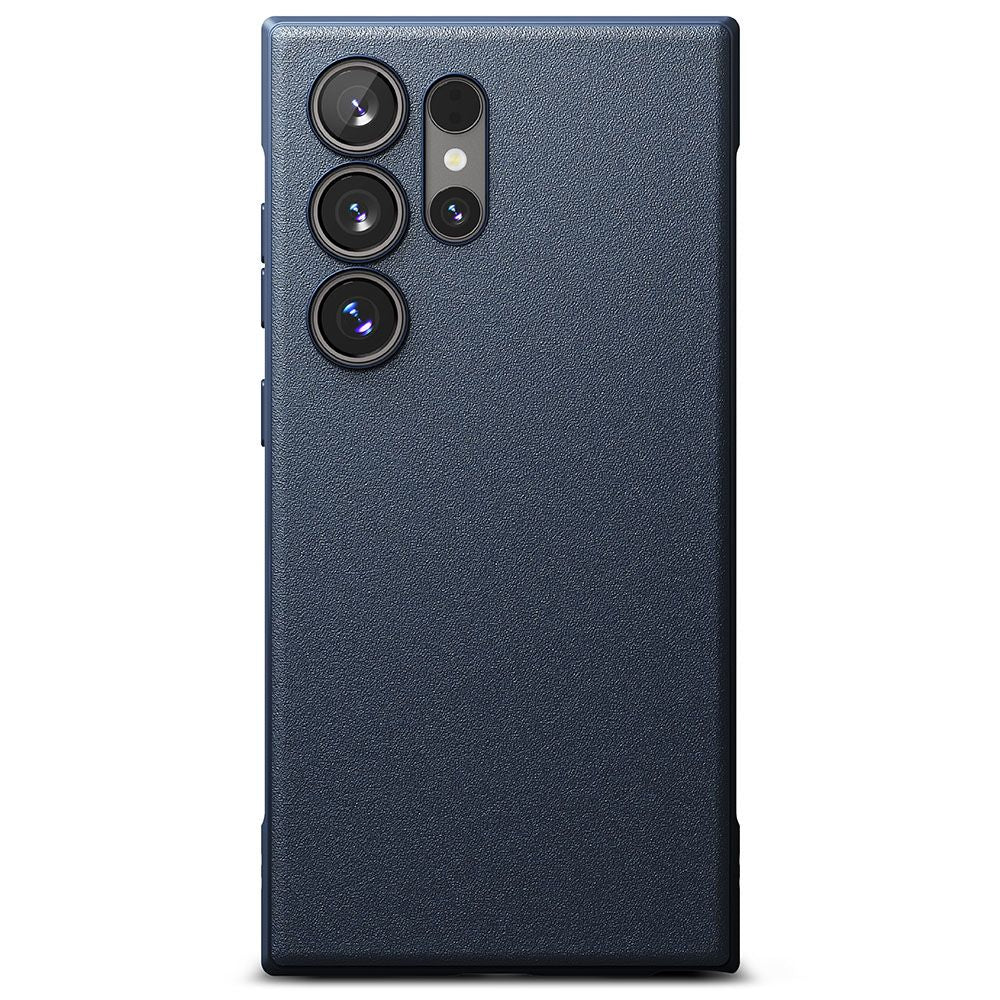 Ringke Samsung Galaxy S24 Ultra Onyx Durable TPU Case Θήκη Σιλικόνης - Navy Blue