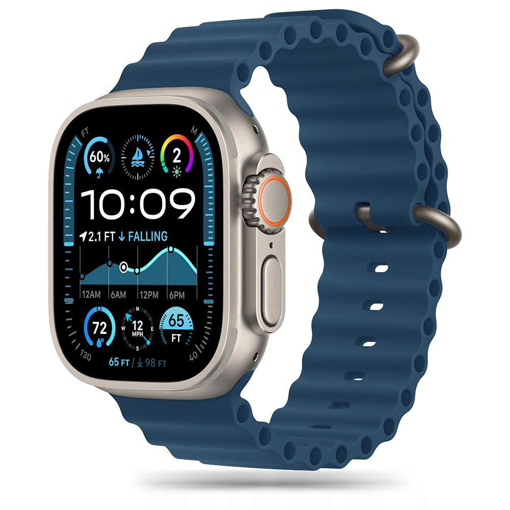 Tech - Protect Λουράκι Apple Watch 4/5/6/7/8/9/10/11 - SE (1/2/3) - ULTRA (1/2/3) - 44/45/46/49mm IconBand Pro Λαστιχένιο - Abyss Blue
