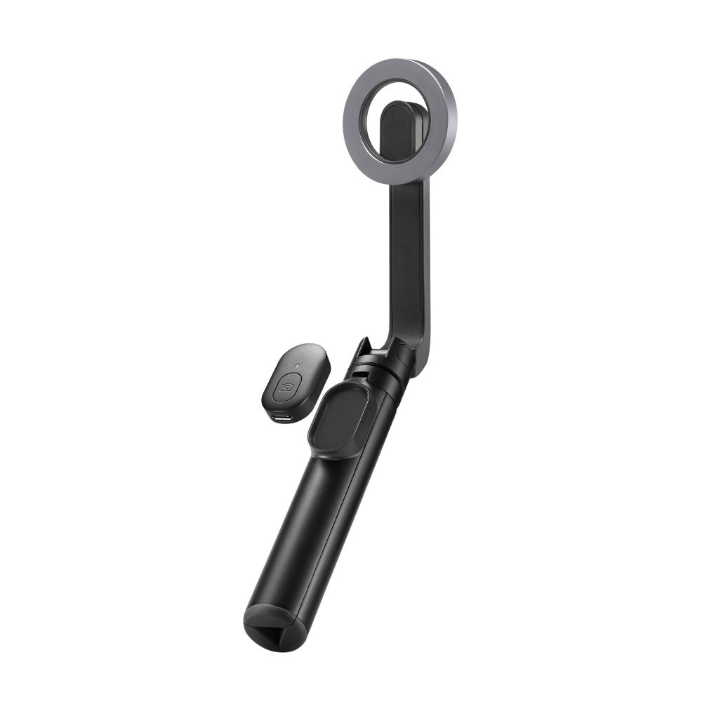 Spigen S570W Ασύρματο MagSafe Selfie Stick με Τρίποδο - Black