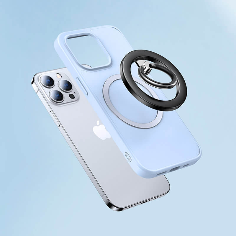 Joyroom Magnetic Ring Holder - Μαγνητικό Δαχτυλίδι Συγκράτησης Κινητού - Βάση Στήριξης - Black - JR - Mag - M2