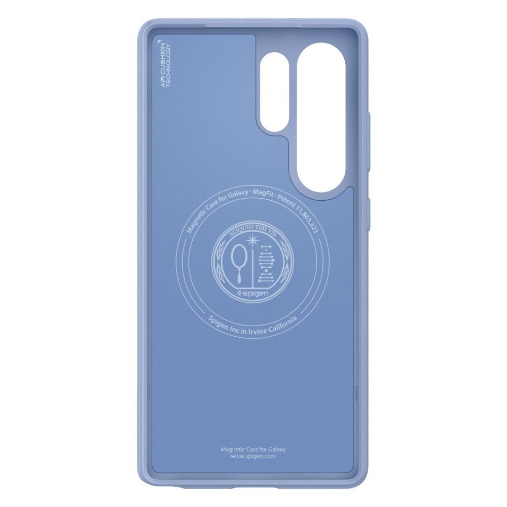 Spigen Samsung Galaxy S25 Ultra - Parallax Mag Θήκη Σιλικόνης με Σκληρό Πλαίσιο και MagSafe - Purple Ish