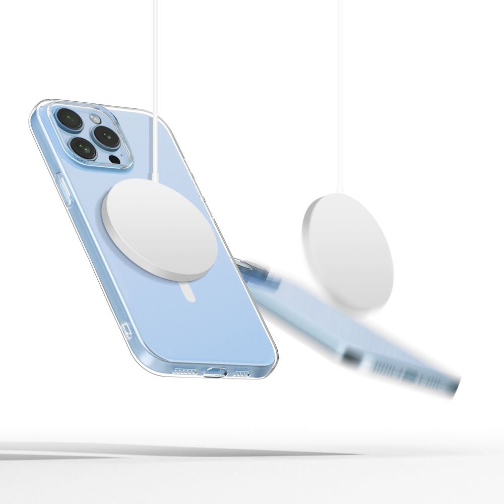 Tech - Protect iPhone 13 Pro Flexair Θήκη Σιλικόνης TPU με MagSafe - Διάφανη
