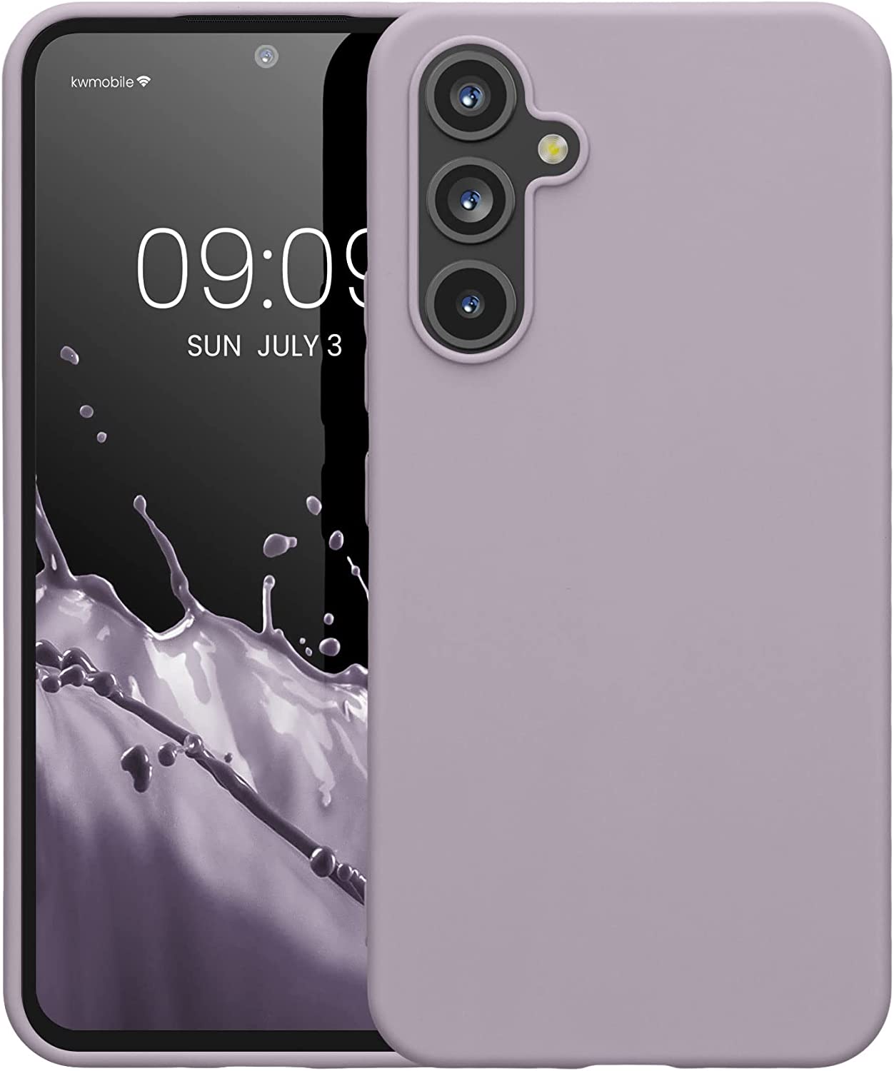 KW Samsung Galaxy A54 5G Θήκη Σιλικόνης TPU - Lavender - 60796.108