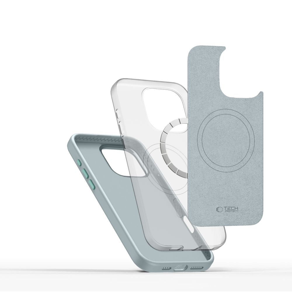 Tech - Protect iPhone 16 Pro Silicone Pure Θήκη Σιλικόνης TPU με MagSafe - Sky Blue