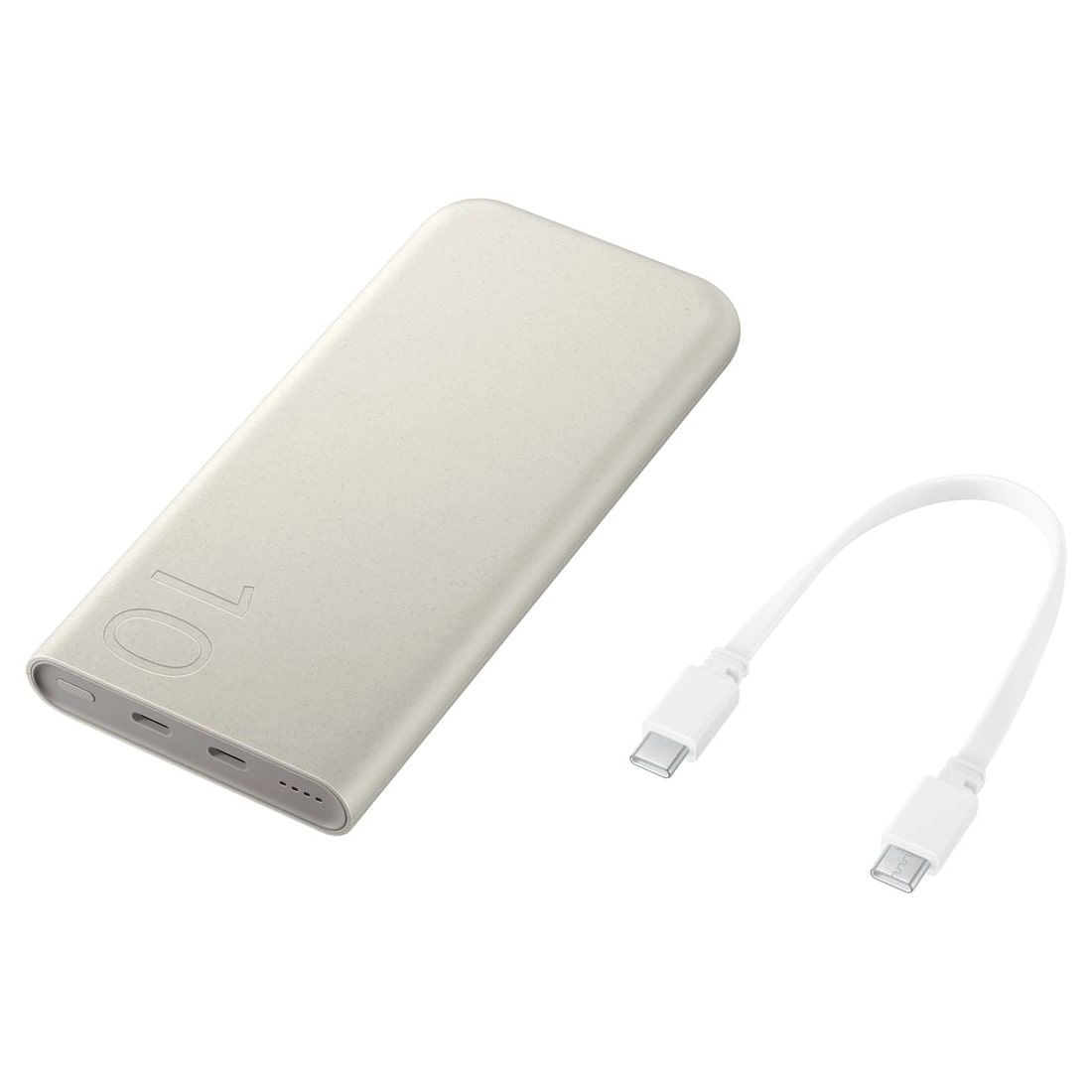 Samsung Fast Charge 25W Power Bank 10000mAh με 2 Θύρες Type - C - Beige - EB - P3400XUEGEU